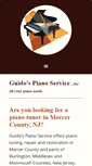 Mobile Screenshot of guidospianoservice.com